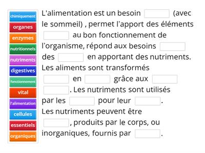 TC Alimentation (S5)