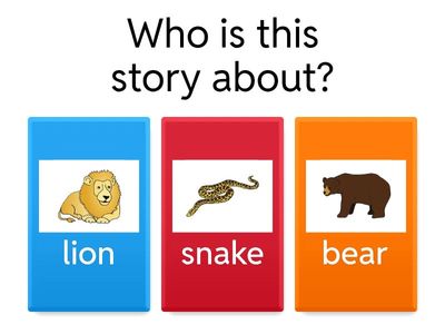 The Lion and the Mouse WH-Qs