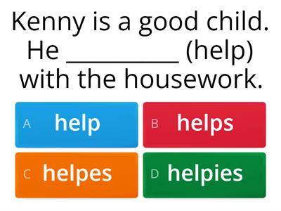 2B Chapter 2 - Simple Present Tense