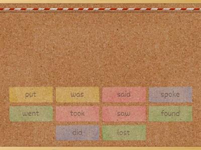 Past Simple - Irregular verbs