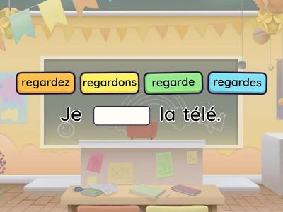 Y7 Ch4 ER verbs choose the spelling