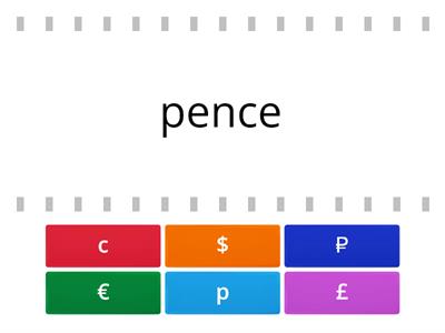 Focus 1 Unit 2.6. Currency units (денежные знаки)