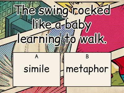 Similes and metaphors