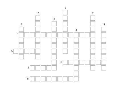 ЕГЭ - Музланова 2022б Вариант 1 и 2 - crossword