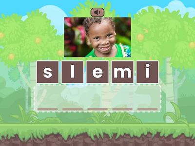 SM- Blend Words to Unscramble