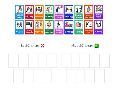 Good and Bad Choices