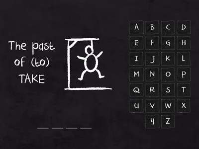 Hangman SIMPLE PAST 