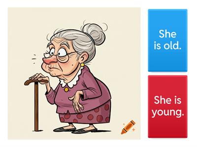 He / She / It + adjectives