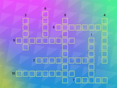 Cruciverba di Matematica