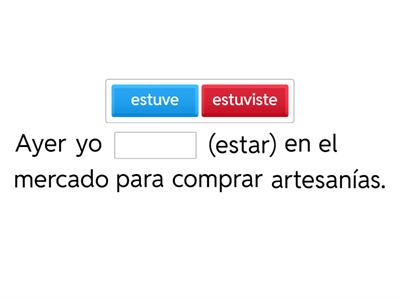 U stem verbs: Preterit