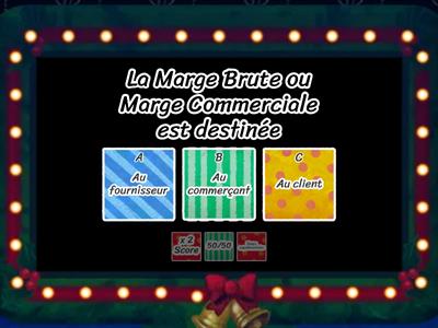 Marge Commerciale : Calculs