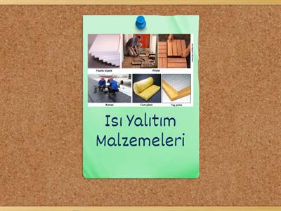 kavramlar(ısı yalıtımı)