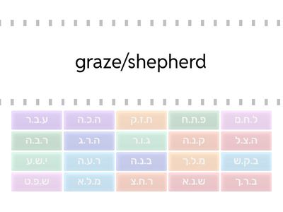 Shoroshim: 3rd column 