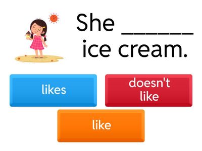 Third person singular 