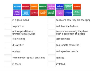 Paraphrasing and synonyms