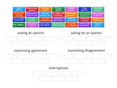 L1/L2 FS English - Informal Group Discussion - Useful Expressions