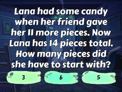 Subtraction Word Problems