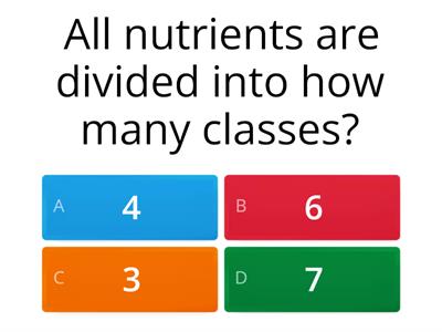 Nutrition Quiz 