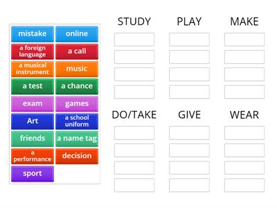 EDUCATION (Collocation) 