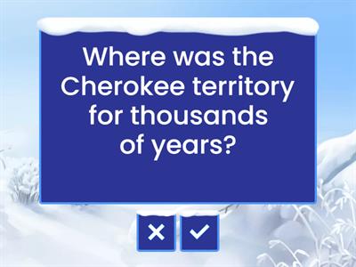 The Trail of Tears 