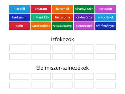 Élelmiszerismeret 12.A 4