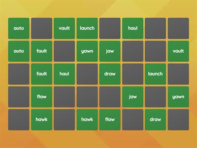  Matching Pairs au,aw