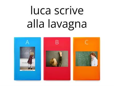 Comprensione frasi con immagini 2