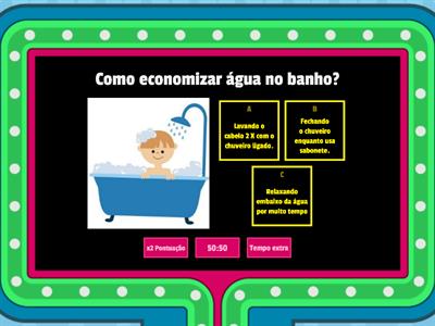  Economia de água