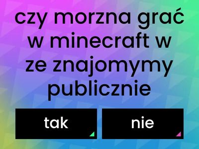 minecraft quiz