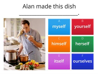 Reflexive Pronouns - teens intermediate 