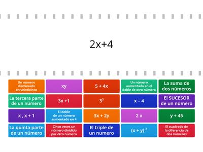 Lenguaje Algebraico Alfonsolopista 