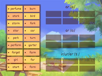 Reading Vowel +r