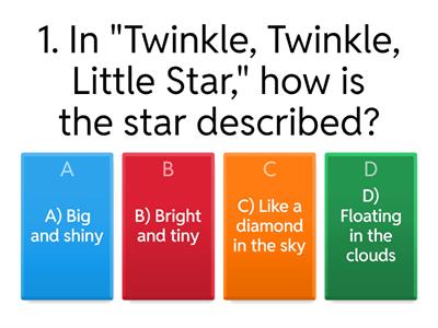 TRIVIA 2[ NURSERY RHYMES]