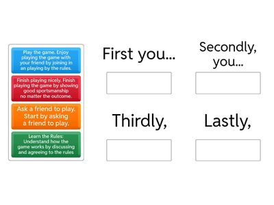 How to Play a Game with Someone