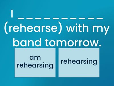 Present Simple vs Present Continuous for Future