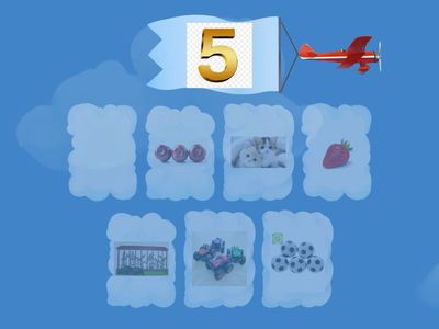 Đếm số lượng - mầm từ 0 đến 6