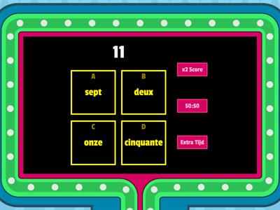 Les Nombres 0-69