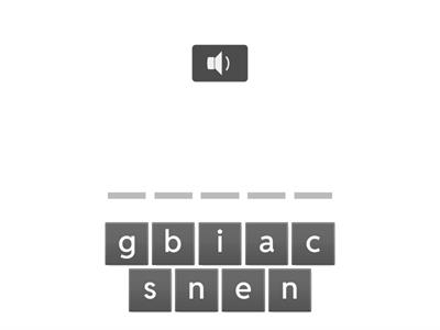 Open Syllable Words (long vowel)