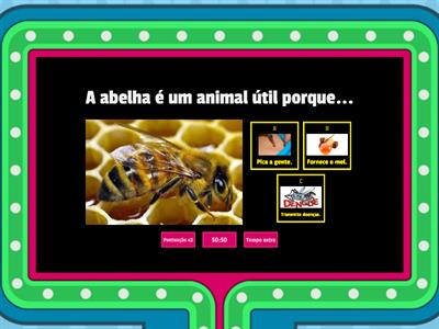 Quiz dos Animais - Ciências no Ensino Remoto.