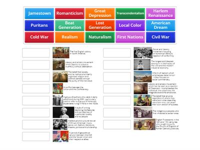 American Literature key words