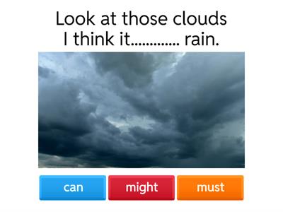 Modals of deduction - must, can't, may/might