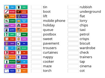 Copy of American English vs. British English