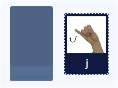 Alphabet in Sign Language.