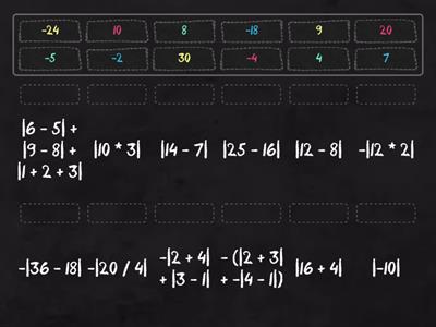 1.3 Absolute Value - Quiz Prep