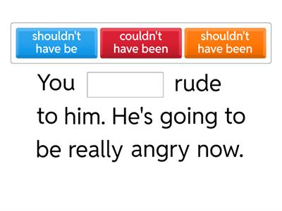 TEENS B1.5 - Could Have/Should Have