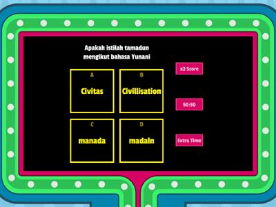 SEJARAH TINGKATAN 1 BAB 4 : MENGENALI TAMADUN