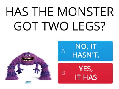 HAS GOT MONSTERS-QUIZ