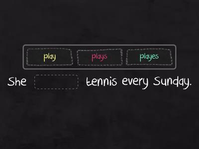 Present Simple, Present Continuous, Past Simple (part 1)