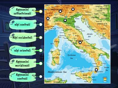 ALPI E APPENNINI ITALIA