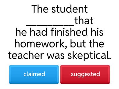 Unit 9. Reported verbs